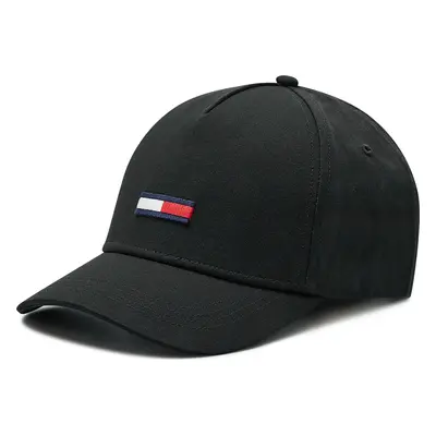 Kšiltovka Tommy Jeans Tju Flag Cap AU0AU00843 Černá