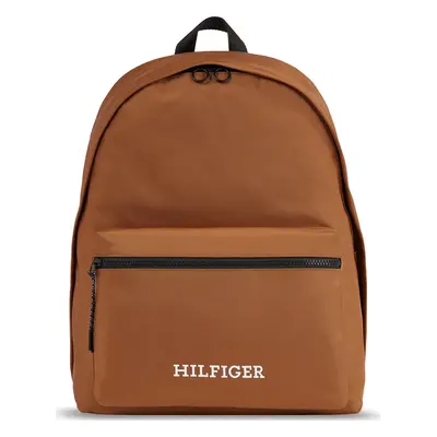 Batoh Tommy Hilfiger Th Monotype Dome Backpack AM0AM12112 Béžová