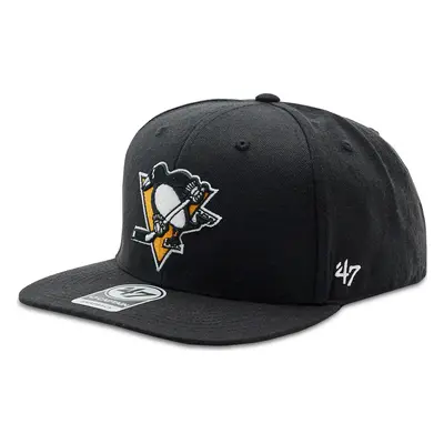 Kšiltovka 47 Brand NHL Pittsburgh Penguins No Shot '47 CAPTAIN H-NSHOT15WBP-BK Černá