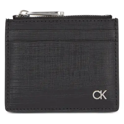 Pouzdro na kreditní karty Calvin Klein Ck Must Cardholder W/Zip K50K510885 Černá