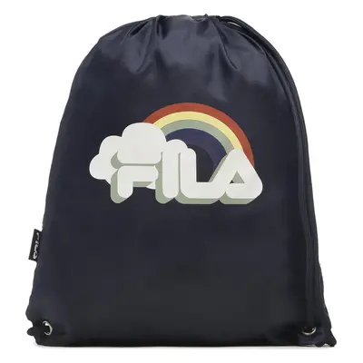 Vak na stahovací šňůrky Fila Bohicon Rainbow Small Sport Drawstring Backpack FBK0018 Tmavomodrá