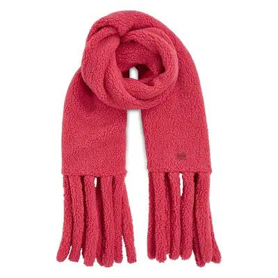 Šál Tommy Jeans Tjw Cosy Knit Fancy Scarf AW0AW15476 Růžová