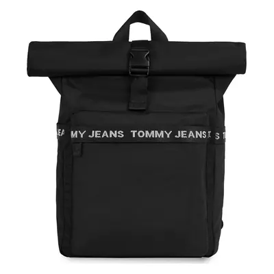 Batoh Tommy Jeans Tjm Essential Rolltop Bp AM0AM11176 Černá