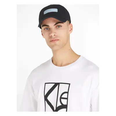 Kšiltovka Calvin Klein Layerd Logo Bb Cap K50K510970 Černá