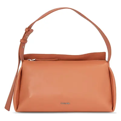 Kabelka Calvin Klein Elevated Soft Shoulder Bag Sm K60K610756 Hnědá