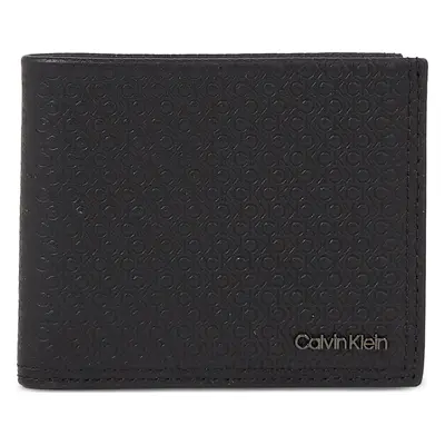 Pánská peněženka Calvin Klein Minimalism Bifold 6Cc W/Bill K50K510894 Černá