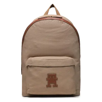 Batoh Tommy Hilfiger Th Monogram Backpack AM0AM11286 Hnědá