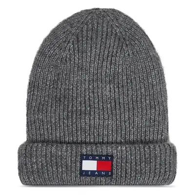 Čepice Tommy Jeans Tjw Soft Ready Beanie AW0AW15464 Šedá