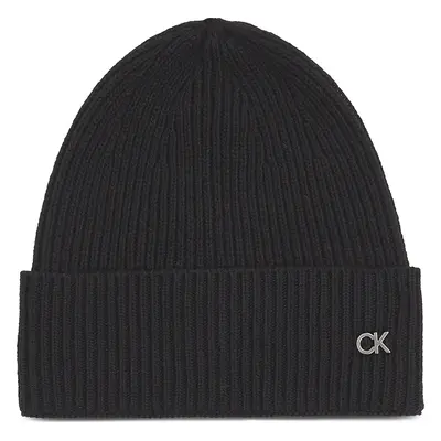 Sada čepice a šál Calvin Klein Re-Lock Beanie / Scarf K60K611331 Černá