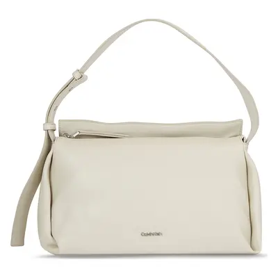 Kabelka Calvin Klein Elevated Soft Shoulder Bag Sm K60K610756 Écru