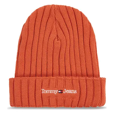 Čepice Tommy Jeans Tjm Sport Elevated Long Beanie AM0AM11678 Oranžová