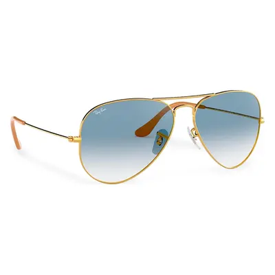 Sluneční brýle Ray-Ban Aviator Large Metal 0RB3025 001/3F Zlatá