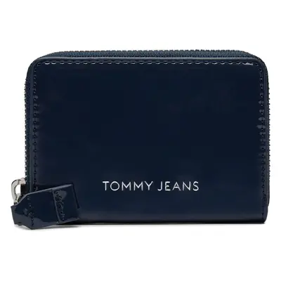 Malá dámská peněženka Tommy Jeans Tjw Ess Must Small Za Patent AW0AW16142 Tmavomodrá