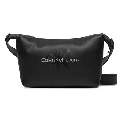 Kabelka Calvin Klein Jeans Sculpted Shoulderbag22 Mono K60K611549 Černá