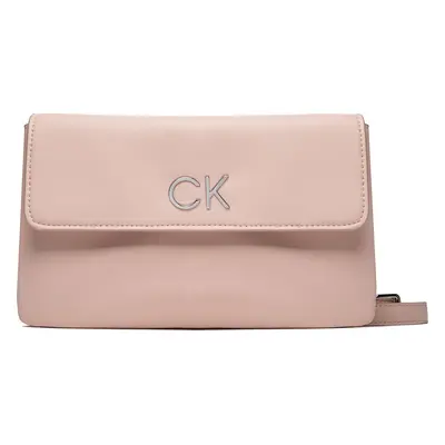 Kabelka Calvin Klein Re-Lock Dbl Xbody W/Flap K60K609620 Růžová