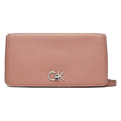 Kabelka Calvin Klein Re-Lock Double Gusette _Epi Mono K60K611347 Růžová