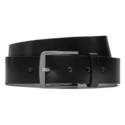 Pánský pásek Calvin Klein Classic Flat R Lthr Belt 35Mm K50K511421 Černá