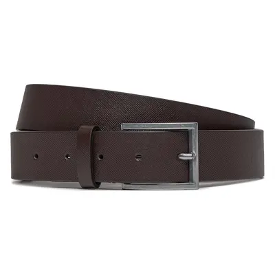 Pánský pásek Guess Certosa Saffiano Belts BM7794 P4135 Hnědá