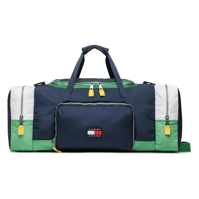 Taška Tommy Jeans Tjm Heritage Pinnacle Duffle AM0AM10889 Tmavomodrá