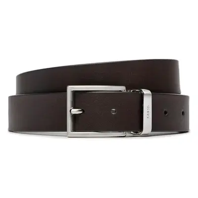 Pánský pásek Guess Certosa Saffiano Belts BM7795 P4135 Hnědá