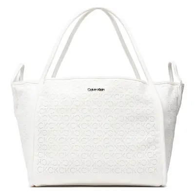 Taška Calvin Klein Calvin Resort Carry All Bag Mesh K60K609404 Bílá