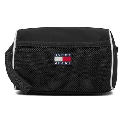 Kosmetický kufřík Tommy Jeans Tjw Heritage Washbag AW0AW15831 Černá