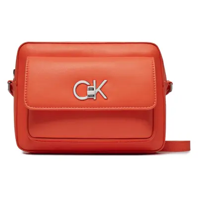 Kabelka Calvin Klein Re-Lock Camera Bag W/Flap K60K611083 Oranžová