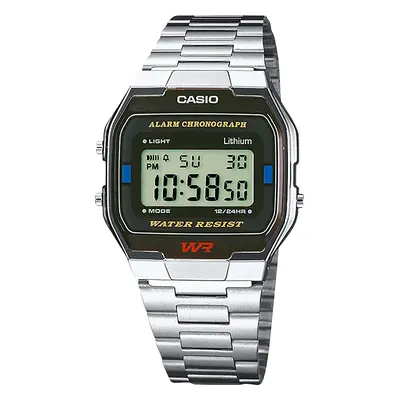 Hodinky Casio Vintage A163WA-1QES Stříbrná