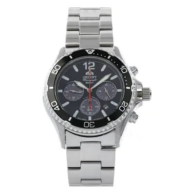 Hodinky Orient Mako Solar RA-TX0202B10B Stříbrná