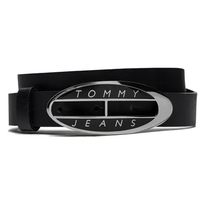 Dámský pásek Tommy Jeans Tjw Origin Belt AW0AW15840 Černá