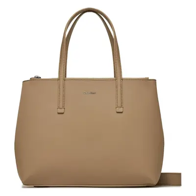 Kabelka Calvin Klein Ck Must Tote Md K60K611441 Béžová