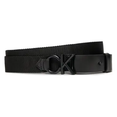 Pánský pásek Calvin Klein Ck Metal Minimal Webbing 30Mm K50K511566 Černá