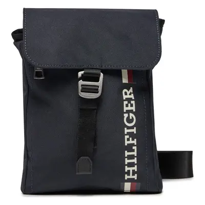 Brašna Tommy Hilfiger Th Monotype Mini Reporter AM0AM11786 Tmavomodrá