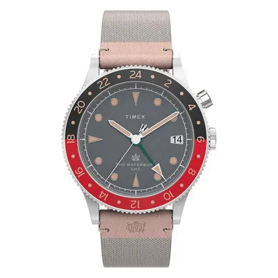 Hodinky Timex Waterbury Traditional GMT TW2V74100 Šedá