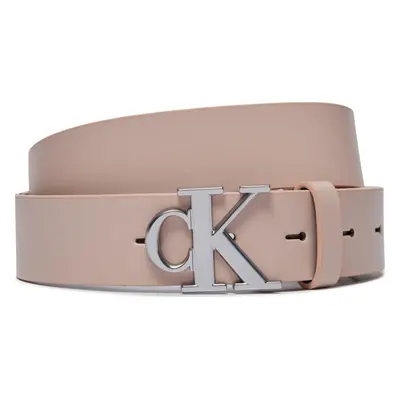 Dámský pásek Calvin Klein Jeans Round Mono Pl Lthr Belt 30Mm K60K611490 Růžová