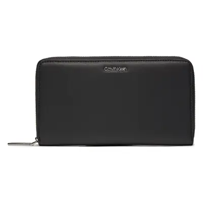 Velká dámská peněženka Calvin Klein Ck Must Xl Zip Around Wallet K60K611936 Černá