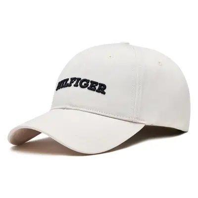 Kšiltovka Tommy Hilfiger Th Monotype Canvas 6 Panel Cap AM0AM12043 Šedá