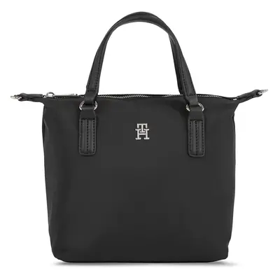 Kabelka Tommy Hilfiger Poppy Th Small Tote AW0AW15640 Černá