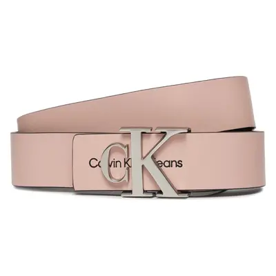 Dámský pásek Calvin Klein Jeans Monogram Hardware 30Mm K60K610281 Růžová