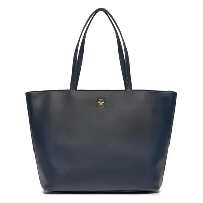 Kabelka Tommy Hilfiger Th Essential Sc Tote Corp AW0AW16089 Tmavomodrá