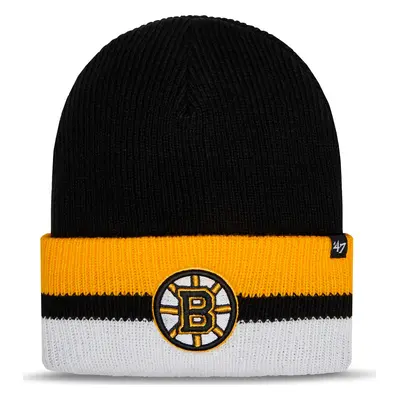 Čepice 47 Brand NHL Boston Bruins Split Cuff '47 H-SPLCC01ACE-BK Černá