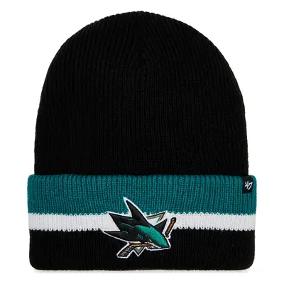 Čepice 47 Brand NHL San Jose Sharks Split Cuff 47 H-SPLCC22ACE-BK Černá