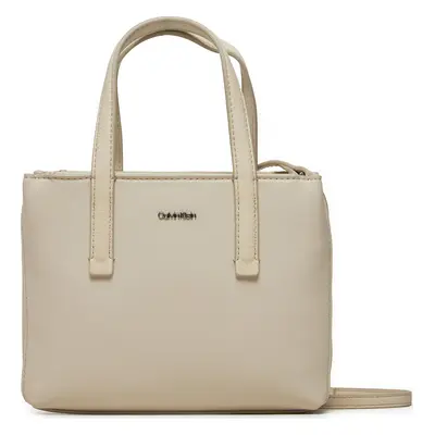 Kabelka Calvin Klein Ck Must Mini Tote_Pu/Nubuck K60K611873 Šedá