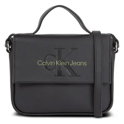 Kabelka Calvin Klein Jeans Sculpted Boxy Flap Cb20 Mono K60K610829 Černá