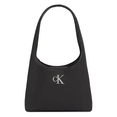 Kabelka Calvin Klein Jeans Minimal Monogram A Shoulderbag T K60K611820 Černá