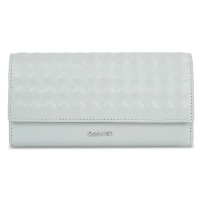 Velká dámská peněženka Calvin Klein Calvin Mini Quilt K60K611895 Šedá