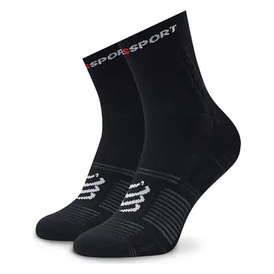 Klasické ponožky Unisex Compressport Pro Racing V4.0 Trail U XU00048B Černá