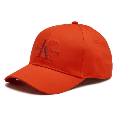 Kšiltovka Calvin Klein Jeans Monogram Cap K60K610280 Červená