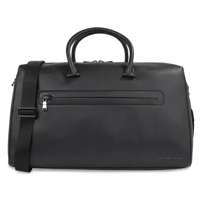 Taška Tommy Hilfiger Th Modern Pu Duffle AM0AM12233 Černá