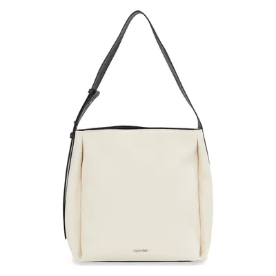 Kabelka Calvin Klein Gracie Bucket Bag_Canvas K60K611665 Écru